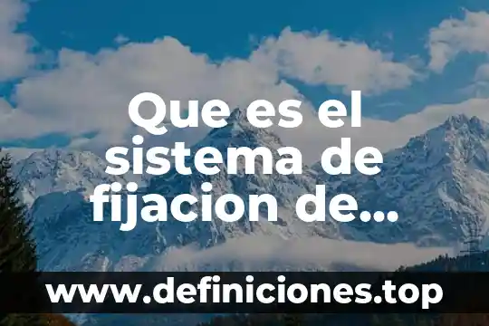 Qué es fijación mecanismo de defensa 4 Que es el sistema de fijacion de tornillo