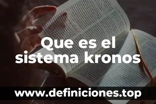 Que es el sistema educativo zapatista 4 Que es el sistema kronos