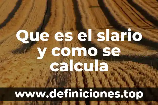 Qué es el octanaje y cómo se calcula 4 Que es el slario y como se calcula
