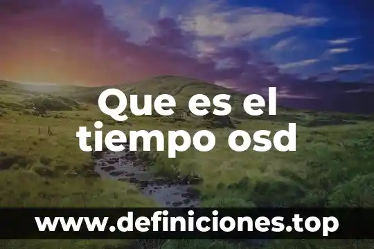 Qué es el tiempo compuesto en inglés 8 Que es el tiempo osd