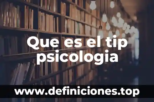 Qué es un malla hablando de computadoras 4 Que es el tip psicologia