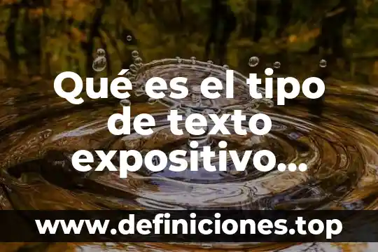Que es un objetivo problema 8 Qué es el tipo de texto expositivo problema solución
