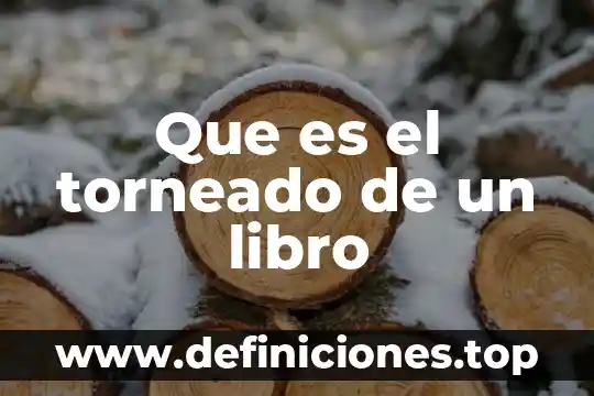 Que es un ion libro 8 Que es el torneado de un libro