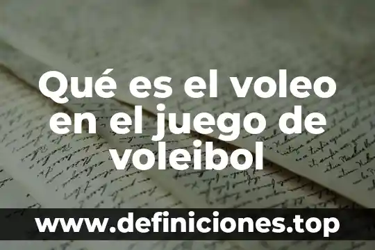 Que es el juego segun bruner 6 Qué es el voleo en el juego de voleibol