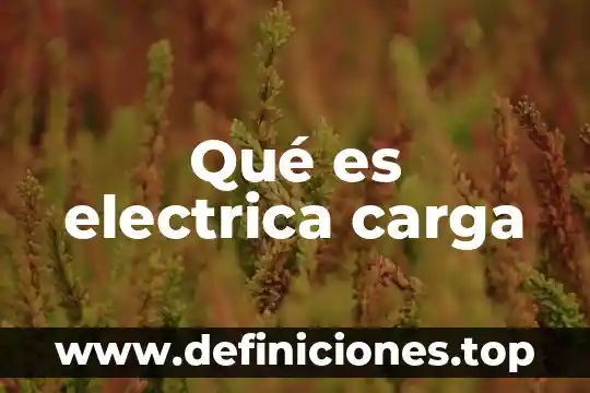 Que es traccion electrica 7 Qué es electrica carga