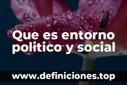 Que es estereotipo informacion 4 Que es entorno politico y social