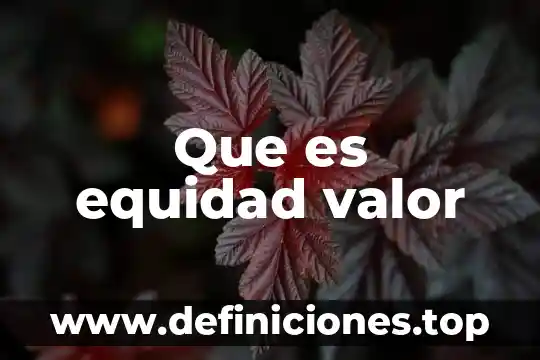 Que es mejor upa o uaa 8 Que es equidad valor