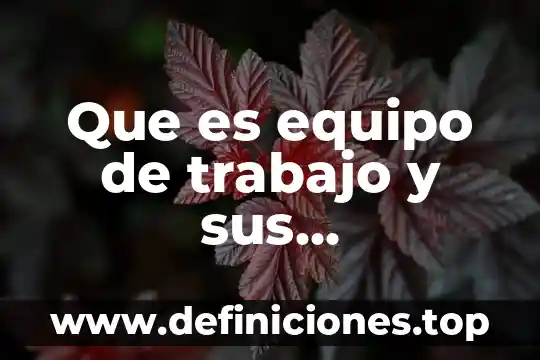 Que es el descendente en la carta astral 4 Que es equipo de trabajo y sus caracteristicas