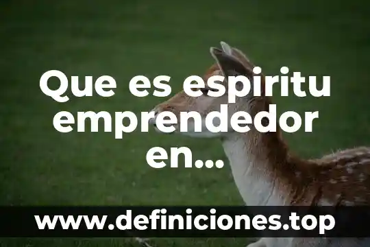 Cuida el cuerpo por que es cuerpo del espíritu santos 4 Que es espiritu emprendedor en administracion