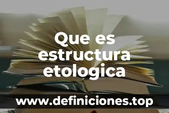 Que es una forma volumetrica 7 Que es estructura etologica