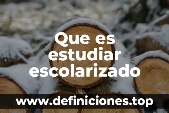 Qué es un bosquejo en física 5 Que es estudiar escolarizado