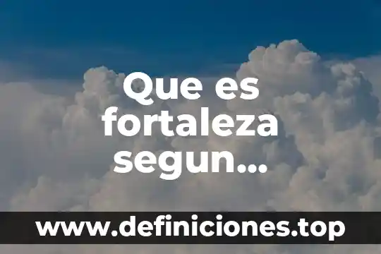 Que es fortaleza segun heidegger