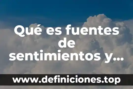 Que es la sensibilidad en un juego 6 Qué es fuentes de sentimientos y acciones genero literario