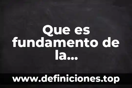 Qué es el fundamento metabólico de un medio 5 Que es fundamento de la programacion