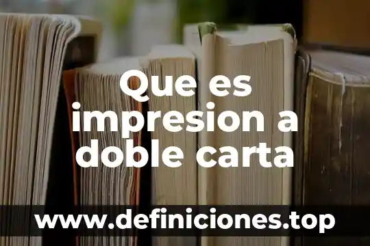 Que es un servidor de impresión y su funcionamiento 7 Que es impresion a doble carta