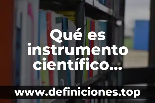 Que es un wave instrumento musical 5 Qué es instrumento científico mixto