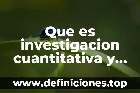 Que es una entrevista en investigacion cualitativa 6 Que es investigacion cuantitativa y cualitativa en psicologia