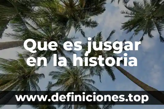 Que es tecnogracia en historia 8 Que es jusgar en la historia