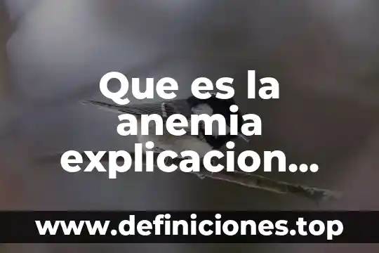 Qué es una metáfora explicación para niños de primaria 3 Que es la anemia explicacion para niños