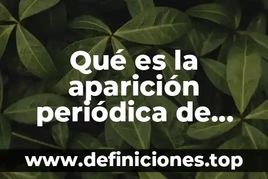 Qué es la aparición periódica de sílabas dominantes