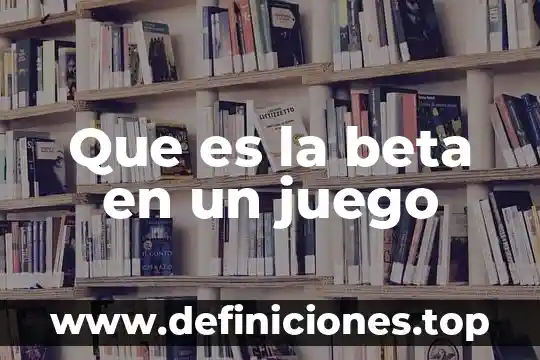 Que es rpg en un juego 8 Que es la beta en un juego