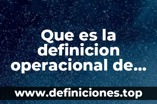 Qué es el arte conceptual definición 6 Que es la definicion operacional de caso en epidemiologia