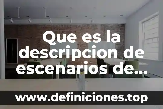 Qué es intuitivas en clasificación y descripción de técnicas 5 Que es la descripcion de escenarios de cuentos