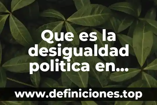 Que es la nueva españa para primaria 6 Que es la desigualdad politica en nueva españa
