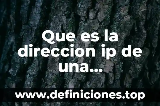 Que es el proceso administrativo segun autoresde direccion 6 Que es la direccion ip de una computadora