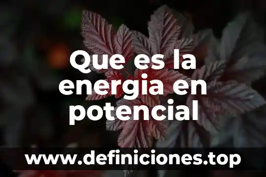 Que es el radio de energia en un modem youtobe 6 Que es la energia en potencial