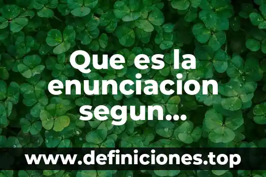 Que es pensamiento segun skinner 3 Que es la enunciacion segun benveniste