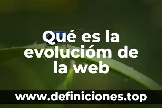 Proceso de asignación de recursos administración que es presentación 4 Qué es la evolucióm de la web