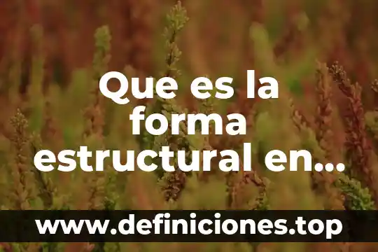 Qué es la forma te en japonés 7 Que es la forma estructural en un cuento