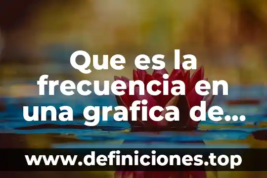 Qué es una gráfica de sectores circulares 4 Que es la frecuencia en una grafica de barras