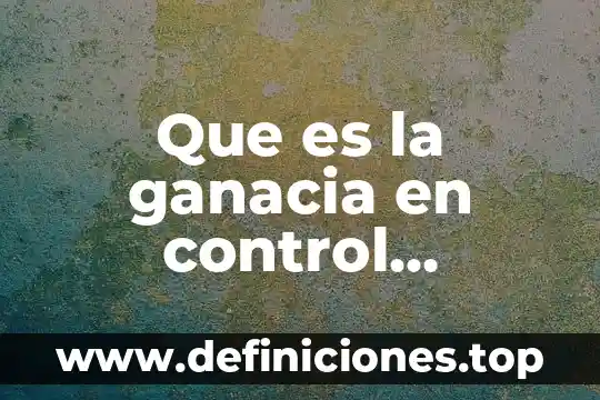 Qué es más caro un carro automático o uno estándar 8 Que es la ganacia en control automatico