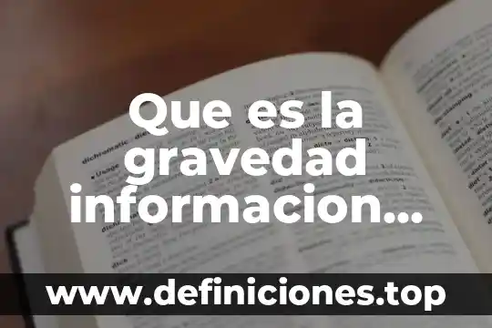 Qué es la tristeza en niños 7 Que es la gravedad informacion para niños