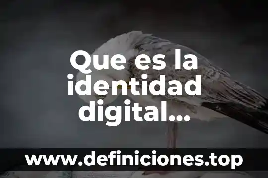 Que es la identidad digital corporativa