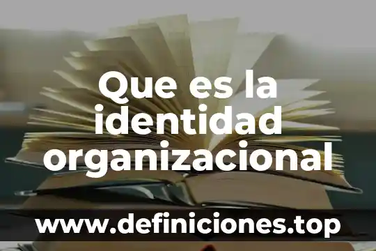 Que es la identidad cultural yahoo 8 Que es la identidad organizacional