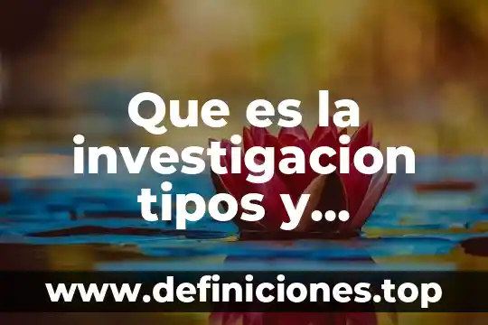 Que es un guion caracteristicas 5 Que es la investigacion tipos y caracteristicas