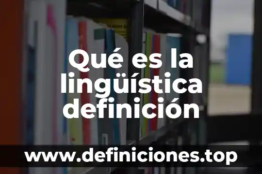 Que es hacer display 7 Qué es la lingüística definición
