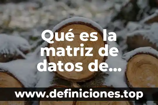 Que es alias en datos de facturacion 3 Qué es la matriz de datos de galtung