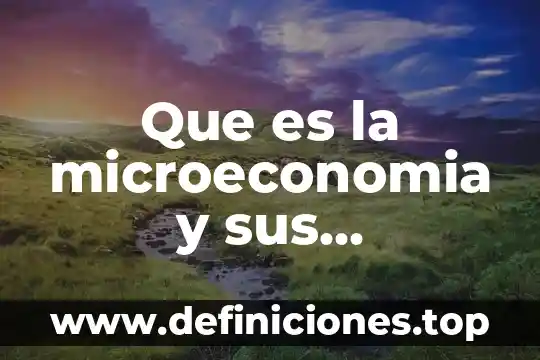 Qué es componentes o elementos de un mapa 8 Que es la microeconomia y sus elementos