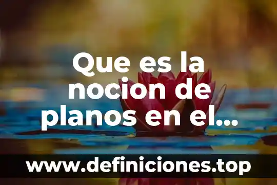 Que es la nocion de planos en el espacio yahoo