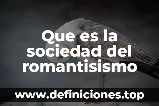 Que es la sociedad del conocimiento resumen 6 Que es la sociedad del romantisismo