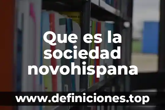 Que es la sociedad del conocimiento resumen 7 Que es la sociedad novohispana