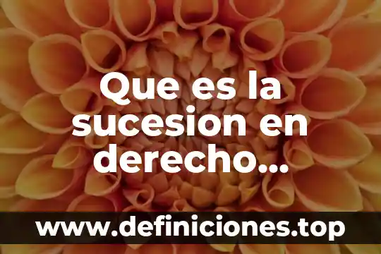 Que es jurisdiccion en derecho agrario 8 Que es la sucesion en derecho agrario