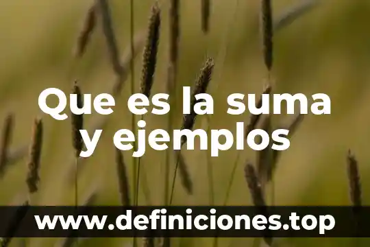 Sensorama aplicaciones que es 5 Que es la suma y ejemplos