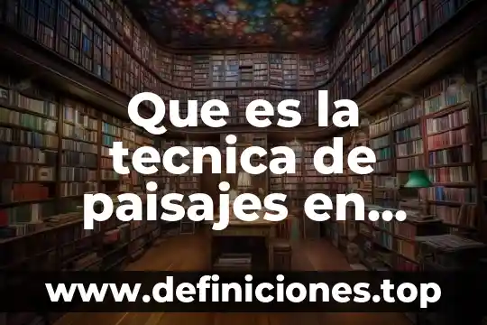 Qué es una estructura modular vinculación de carrera técnica 7 Que es la tecnica de paisajes en niños