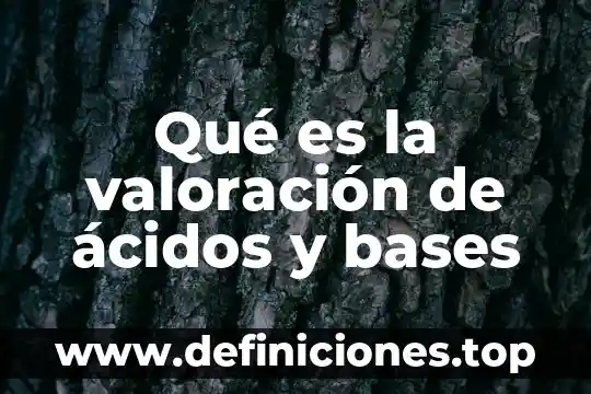 Que es pornografias de hombres 4 Qué es la valoración de ácidos y bases