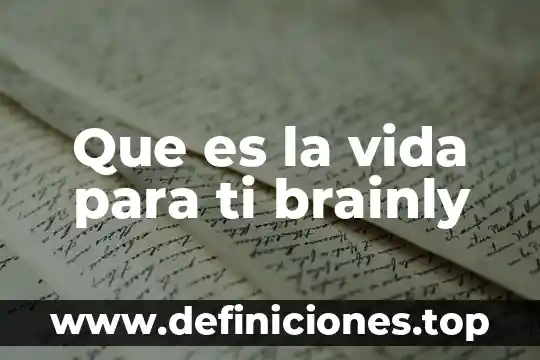 El tiempo circular autor rafael avalos que es brainly 3 Que es la vida para ti brainly